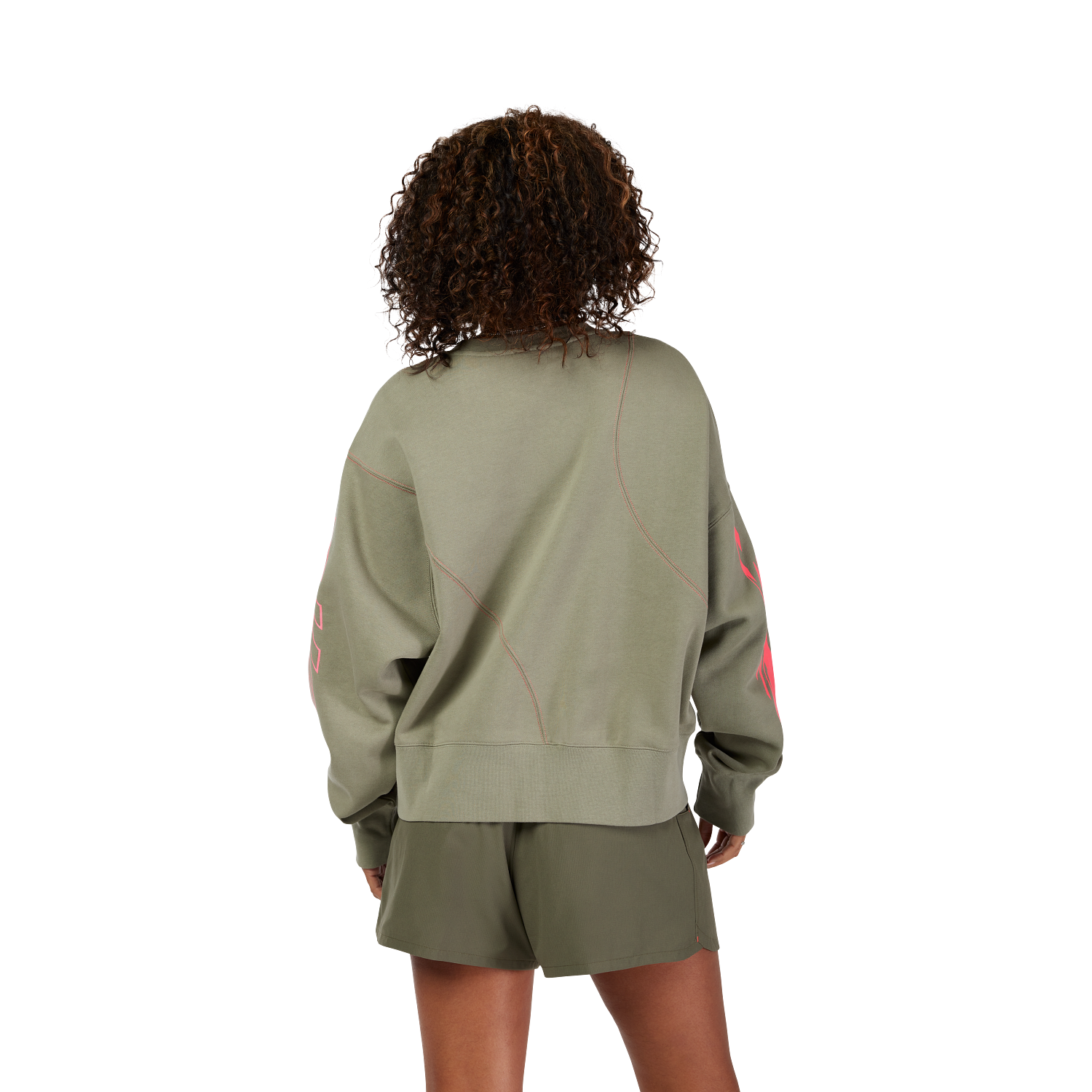 Womens Elevated Oversized Crew Sweatshirt