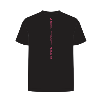 GA 26 GIRO D'ITALIA TEE [BLK/PNK] S