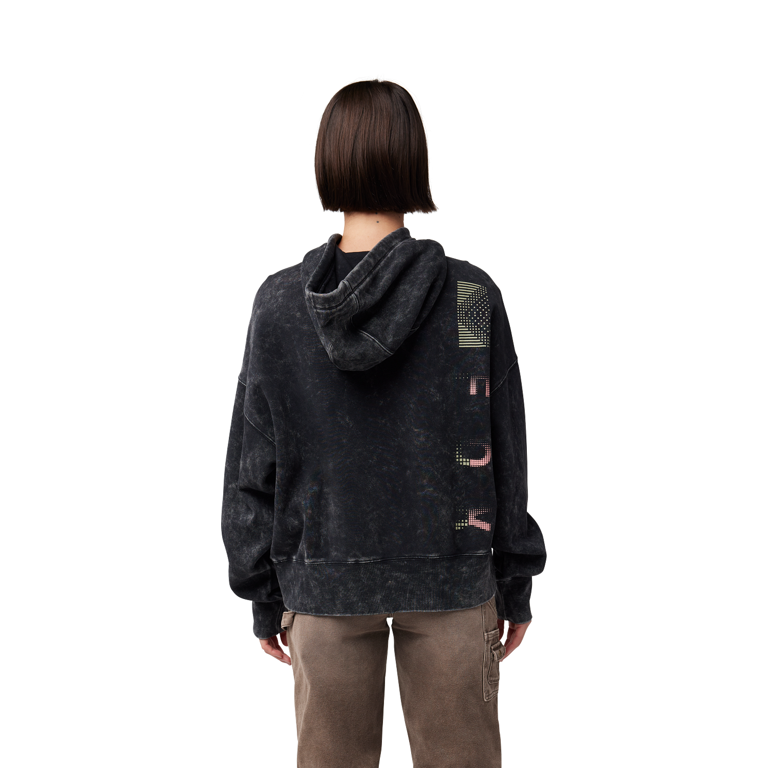 Womens Throttle Oversized Pullover Hoodie