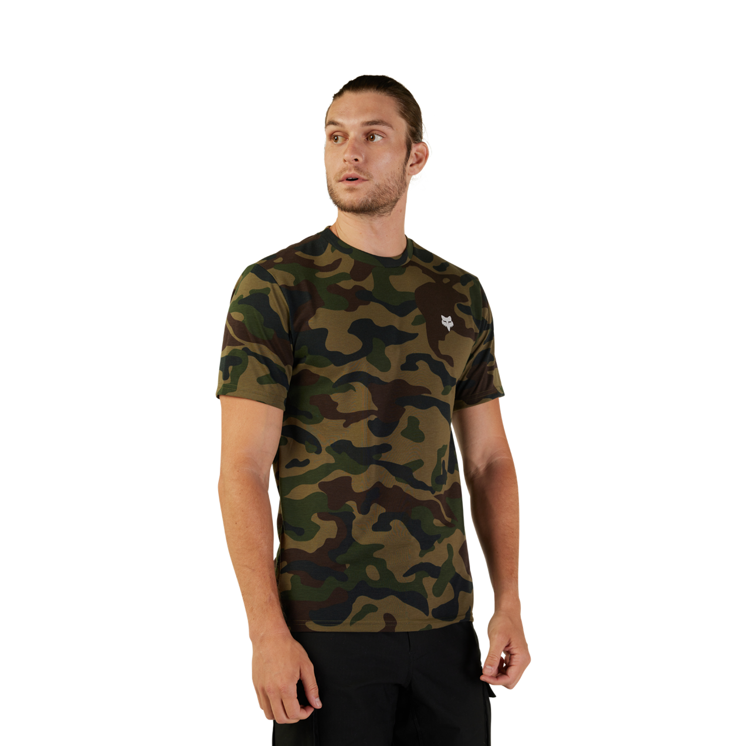FOX HEAD SS TECH TEE CAMO [GRN CAM] S