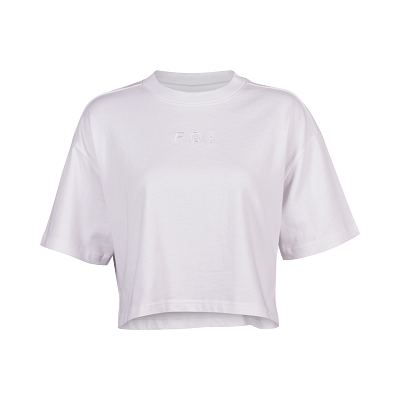 Kurzes Premium-T-Shirt Wordmark Damen