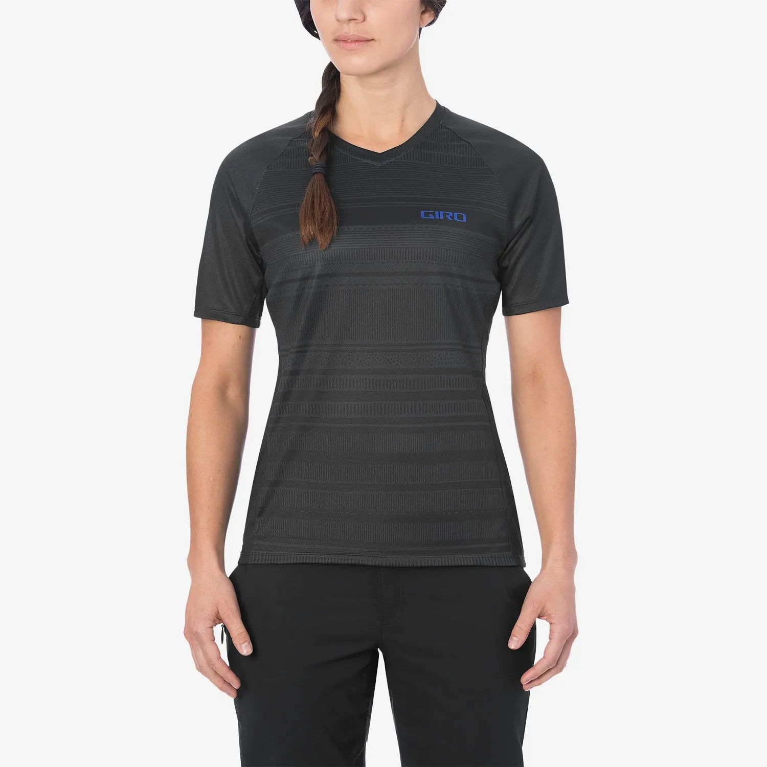 GA W ROUST JERSEY BLK LINES XS