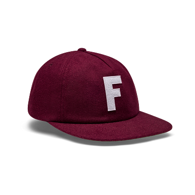 Casquette en laine r&eacute;glable Big F