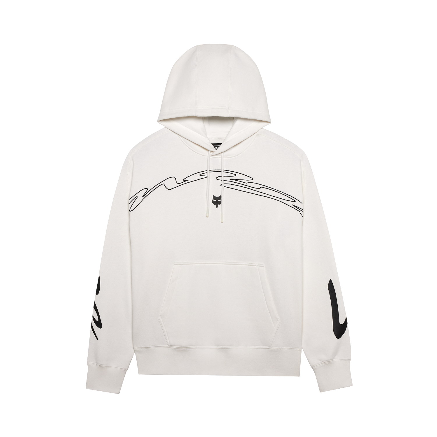 Energy Face Oversized Pullover Hoodie