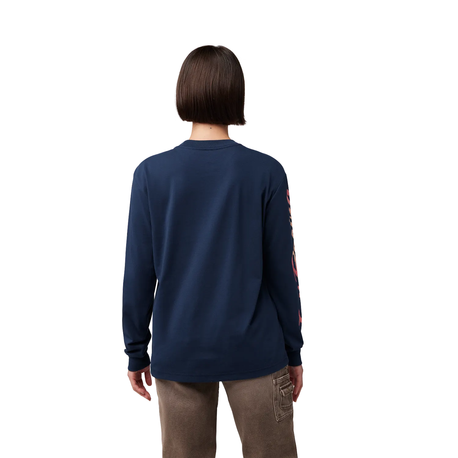 T-shirt met lange mouw Scripted Long Sleeve - Dames