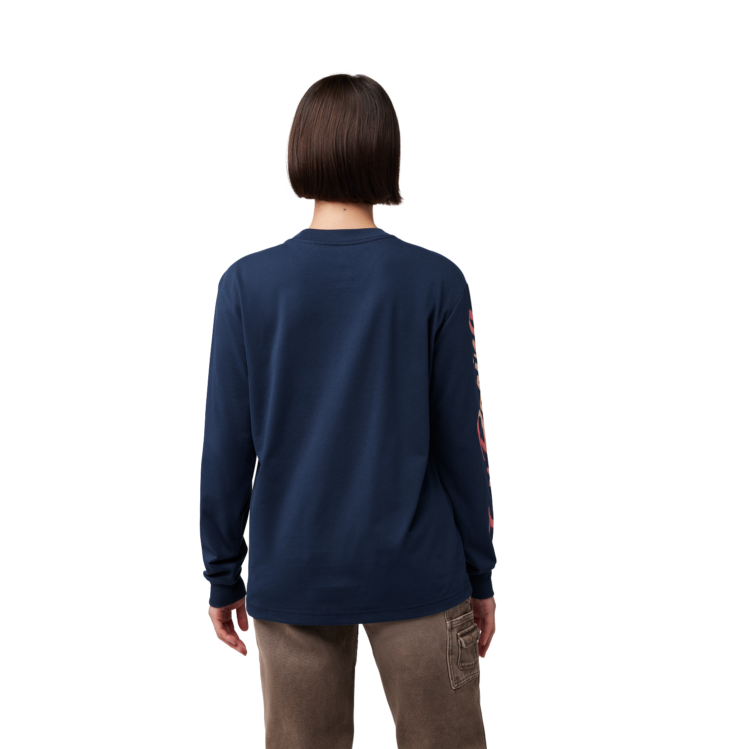 T-shirt met lange mouw Scripted Long Sleeve - Dames