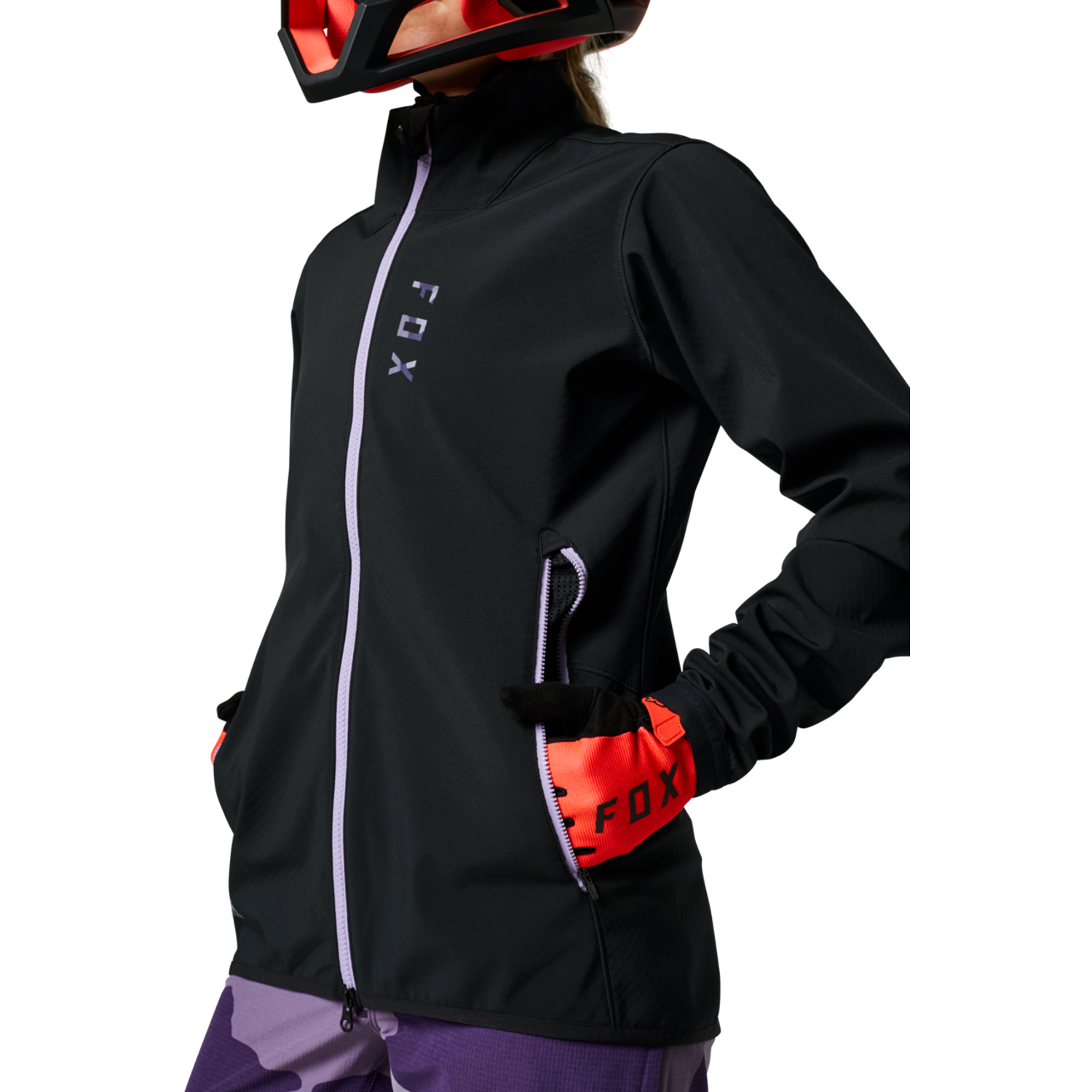 W RANGER FIRE JACKET [BLK/PUR] XS