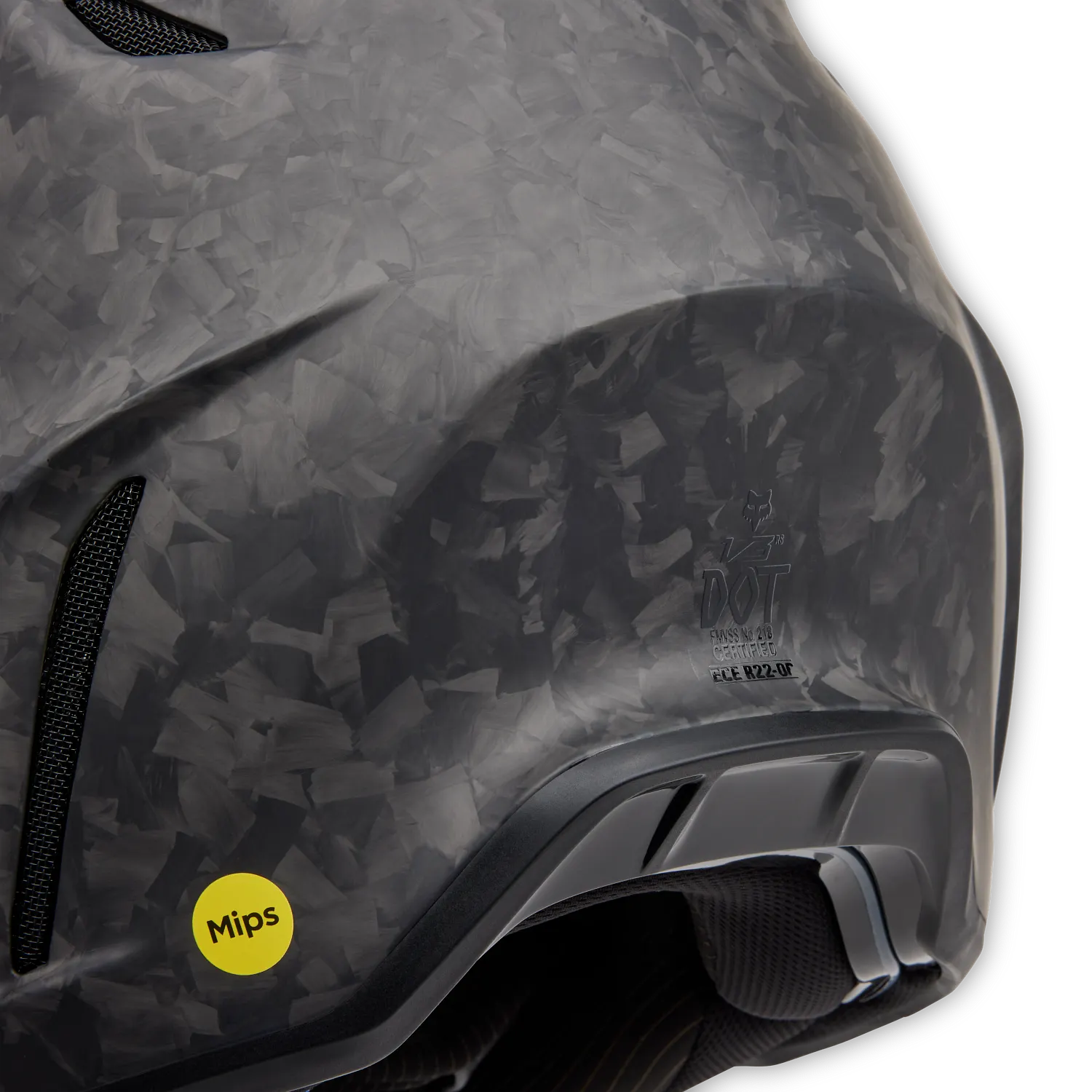 V3 RS CARBON SOLID HELMET 