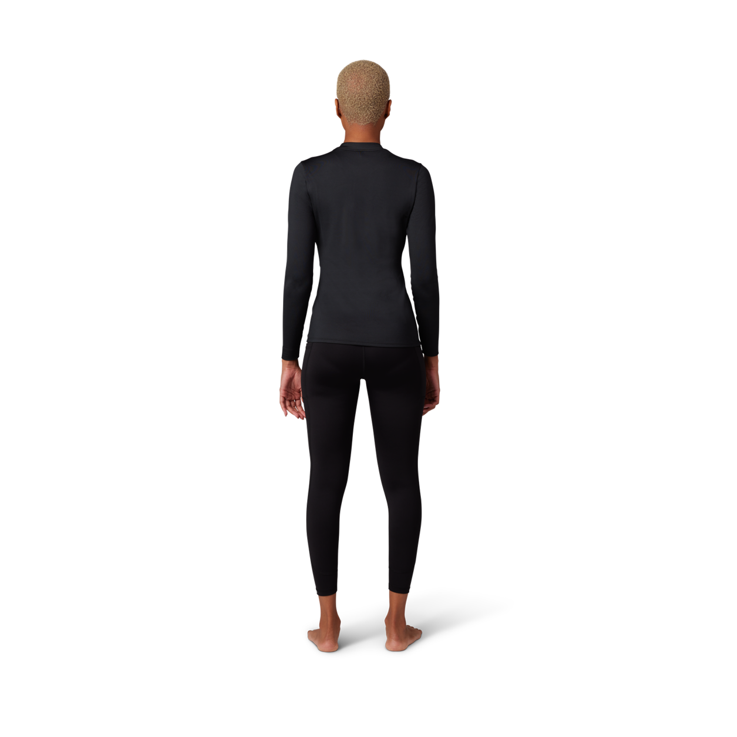 Womens Tecbase Fire Long Sleeve Shirt