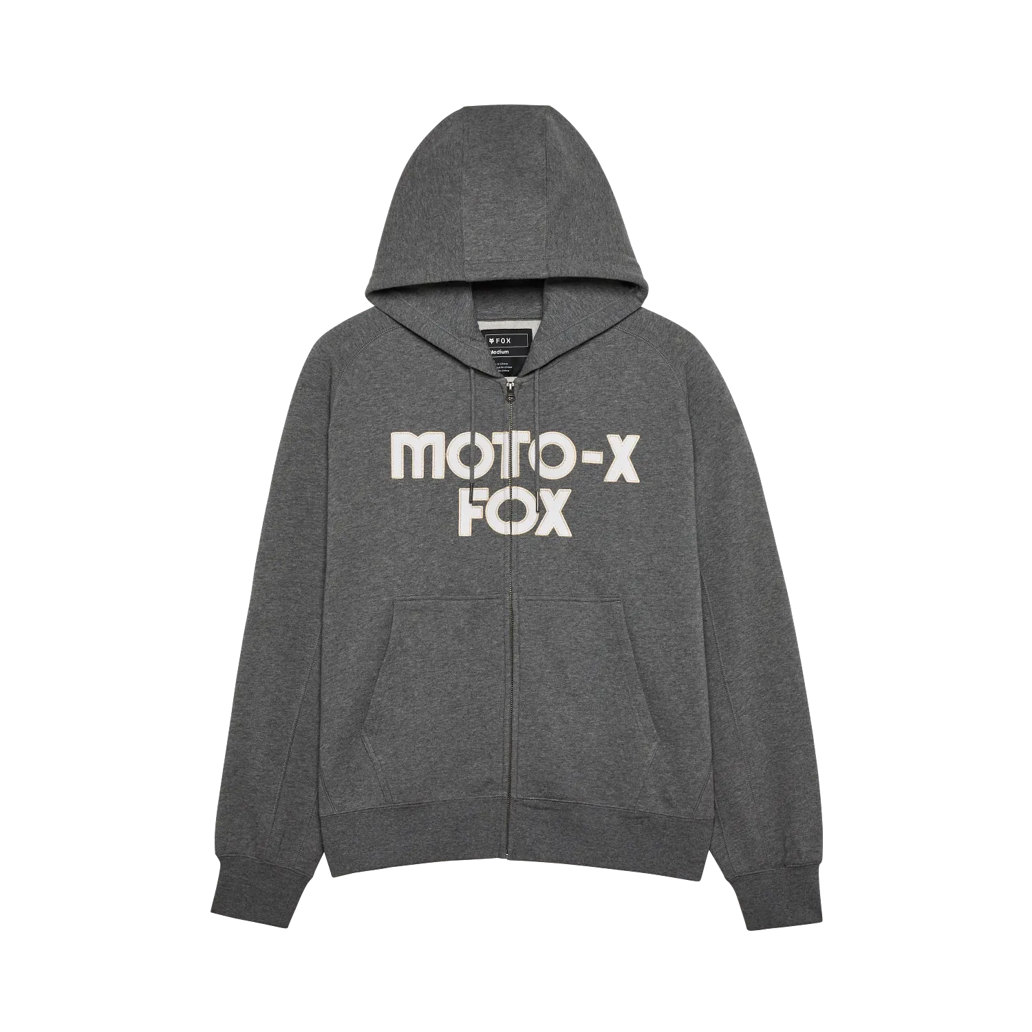 Sweat &agrave; capuche zipp&eacute; oversize Moto-X