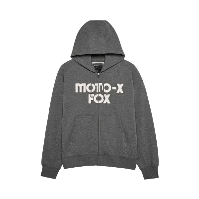 Sweat &agrave; capuche zipp&eacute; oversize Moto-X