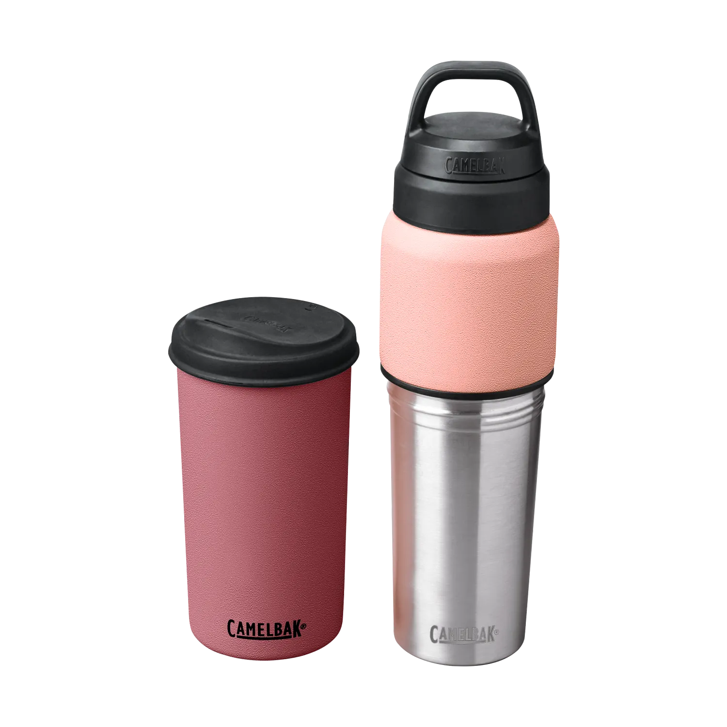 MultiBev SST Vacuum Insulated 22oz/16oz, Terracotta Rose/Camellia Pink