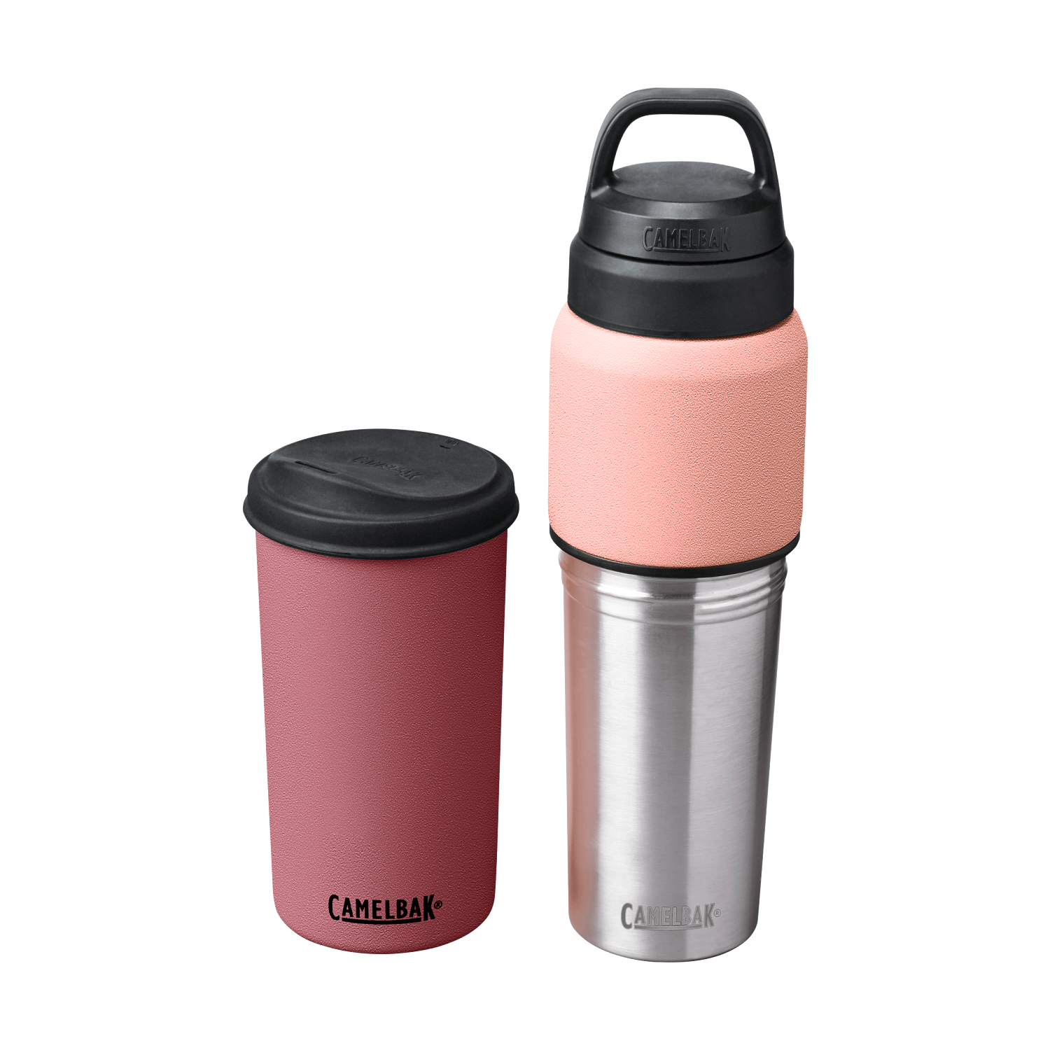 MultiBev SST Vacuum Insulated 22oz/16oz, Terracotta Rose/Camellia Pink