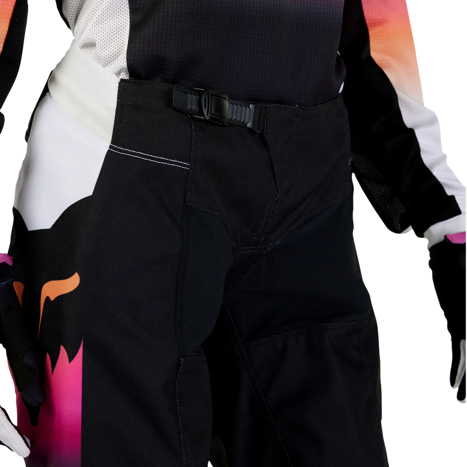 WMNS 180 FLORA PANT [BLK/PNK] 2