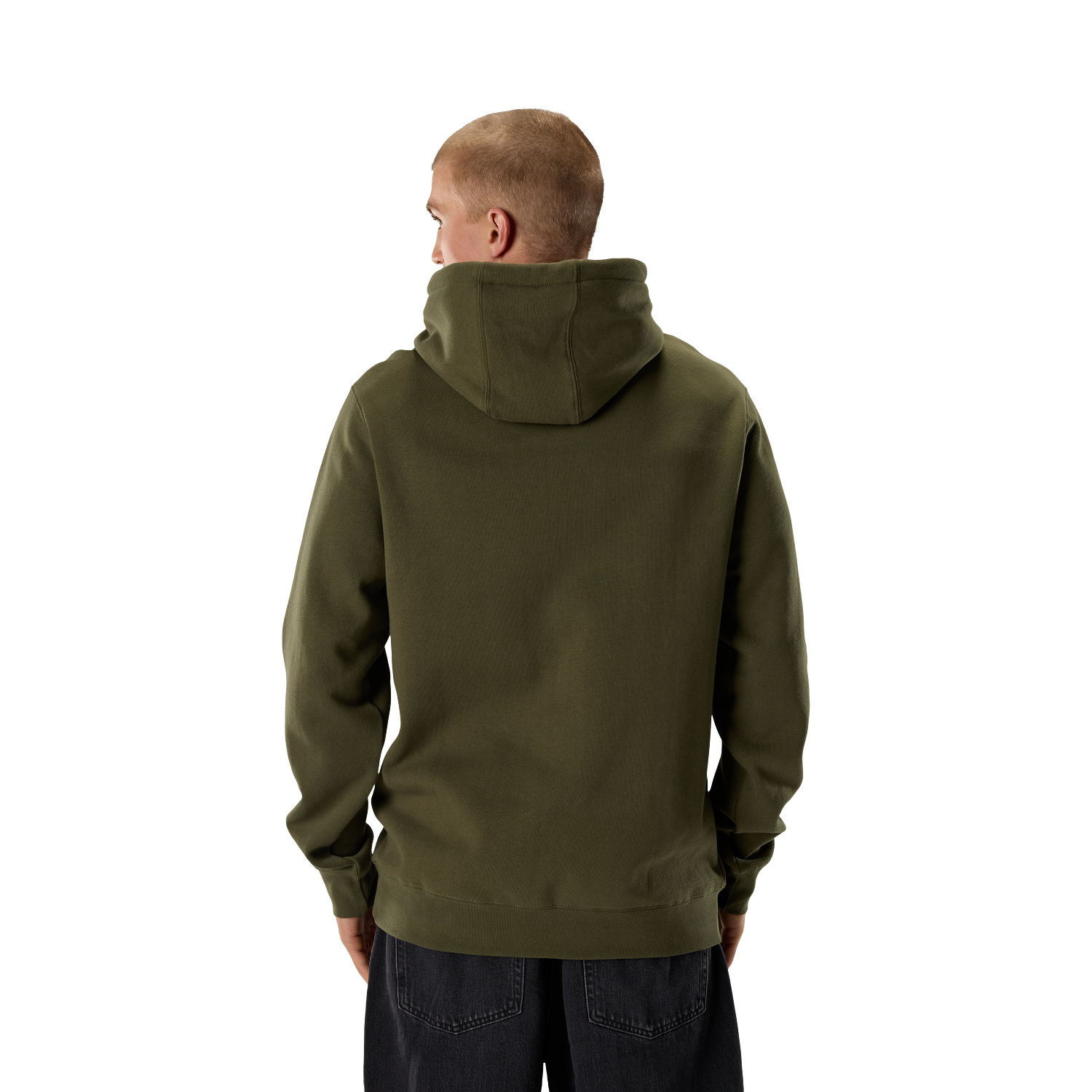 F Head X Fleece Pullover Hoodie