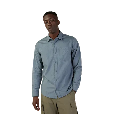 Level Up Woven Long Sleeve Flannel Shirt