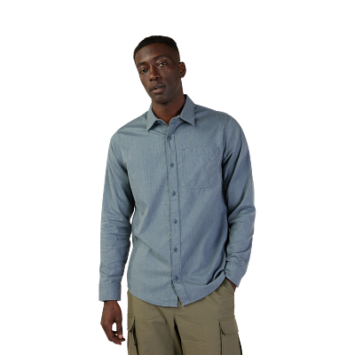 Level Up Chemise en flanelle tiss&eacute;e &agrave; manches longues
