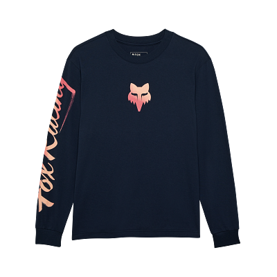 Womens Scripted Long Sleeve Tee