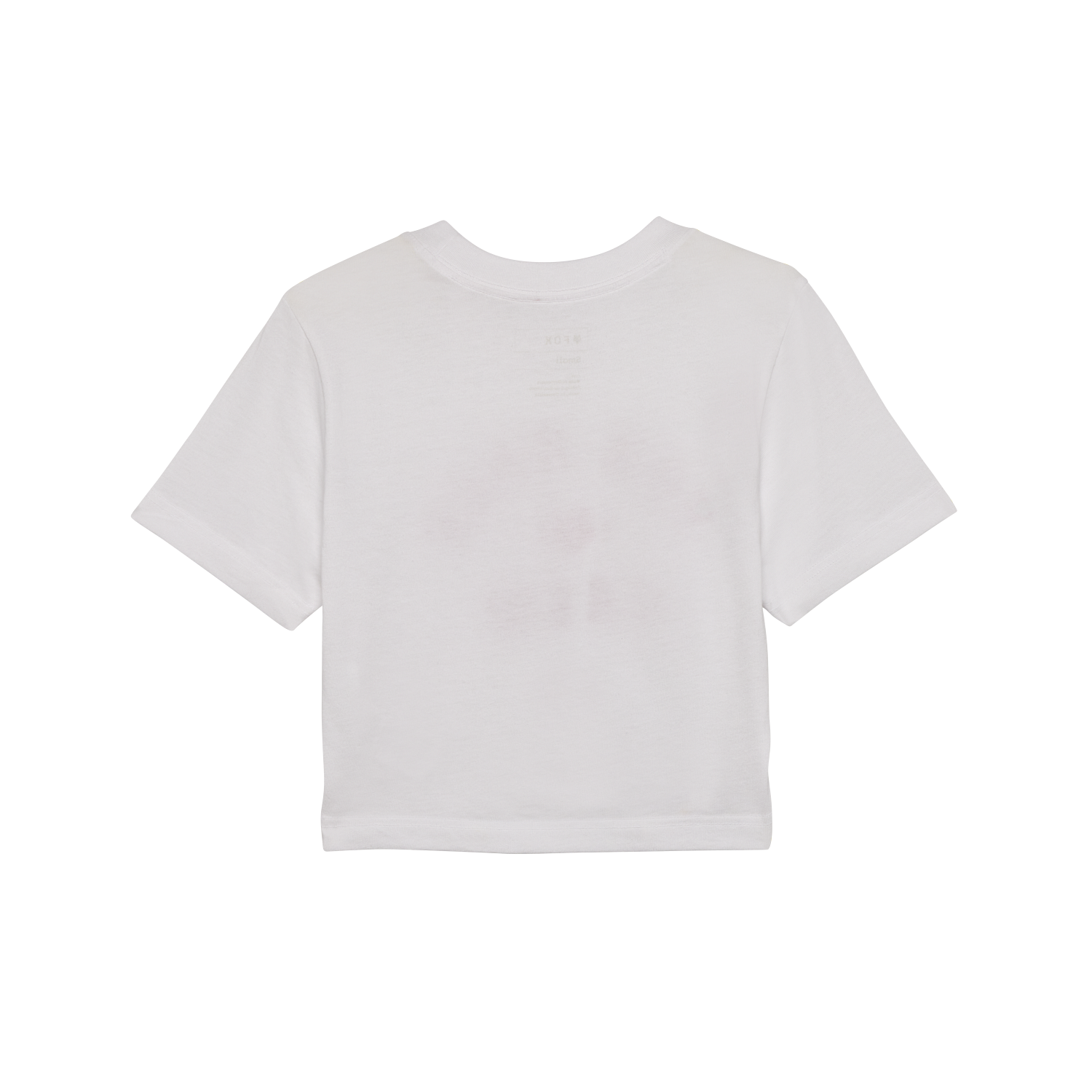 Womens Race Crew Cropped Tee