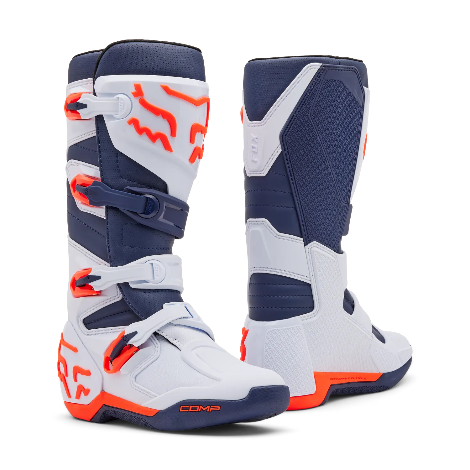 COMP BOOT [WHT/NVY] 10.5