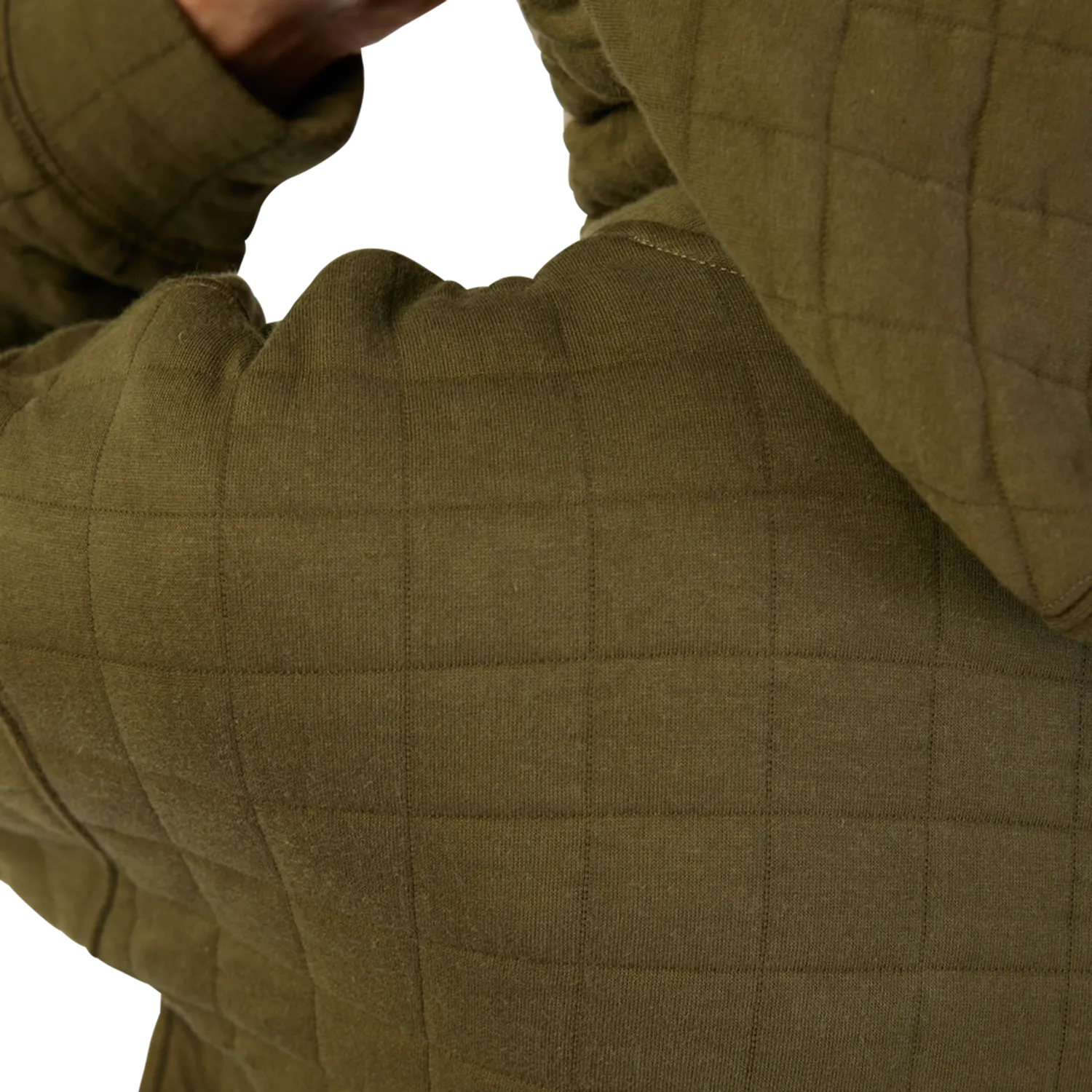 Women's Quilted Zip Hoodie