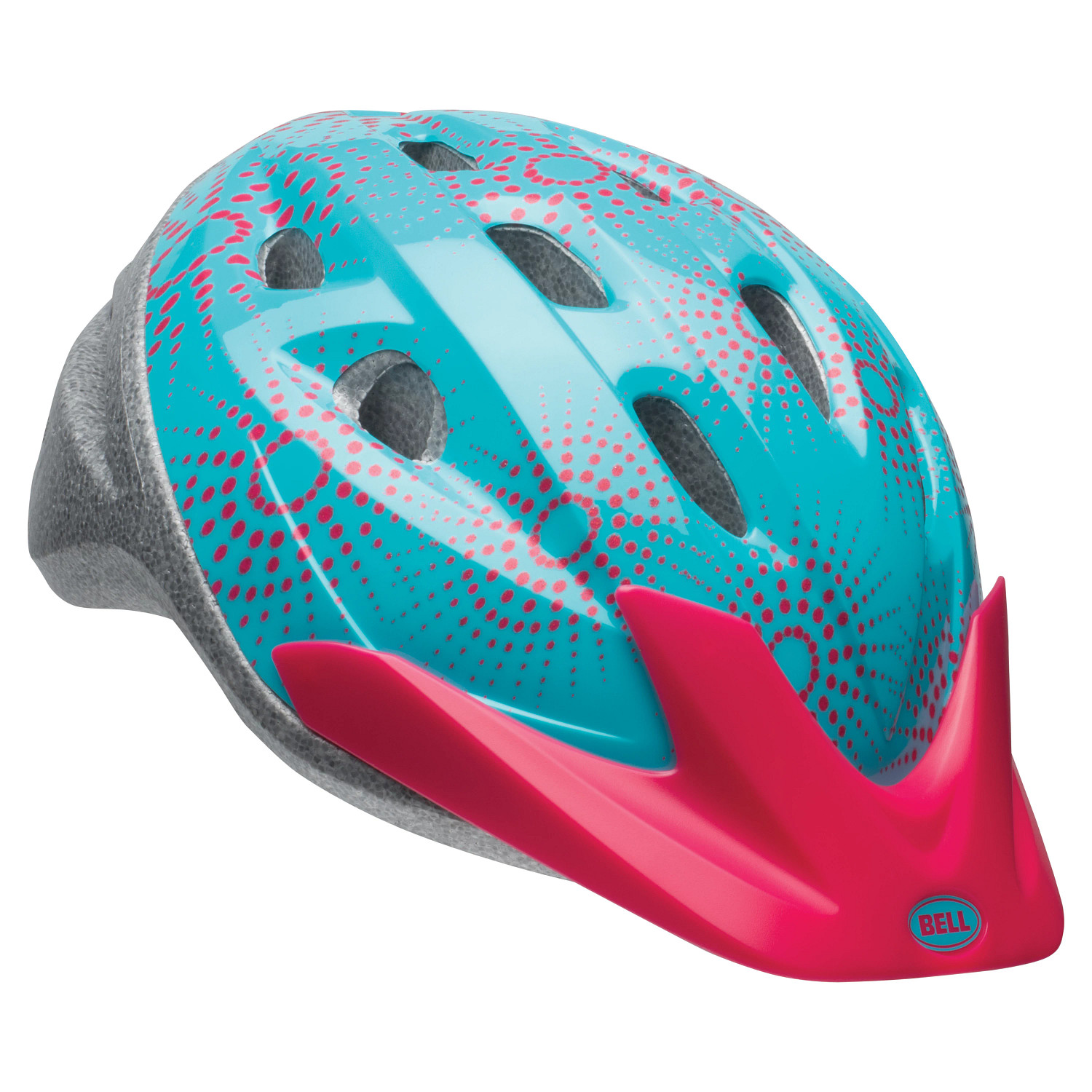 BC HLMT CHD RALLY BLUE/PINK STARBURST
