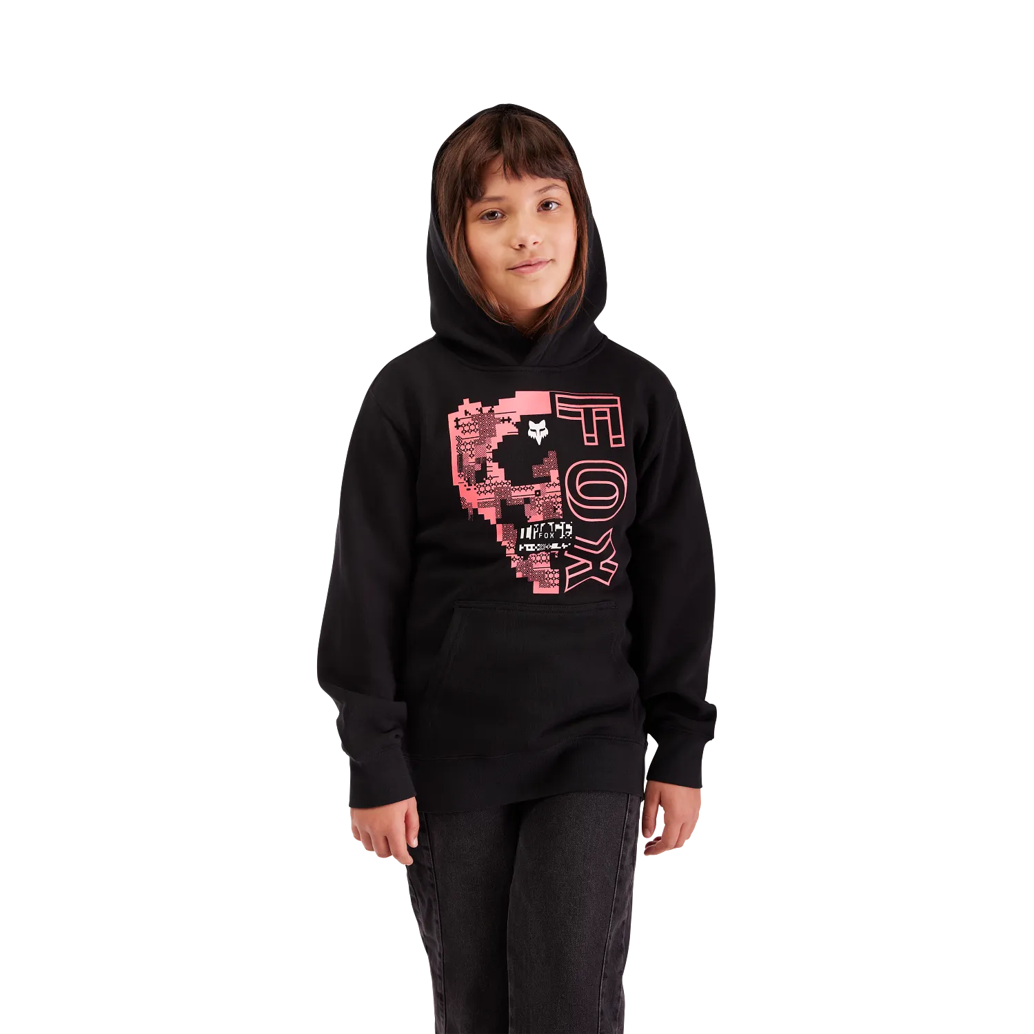 YTH IMAGE SKULL FLEECE PO 