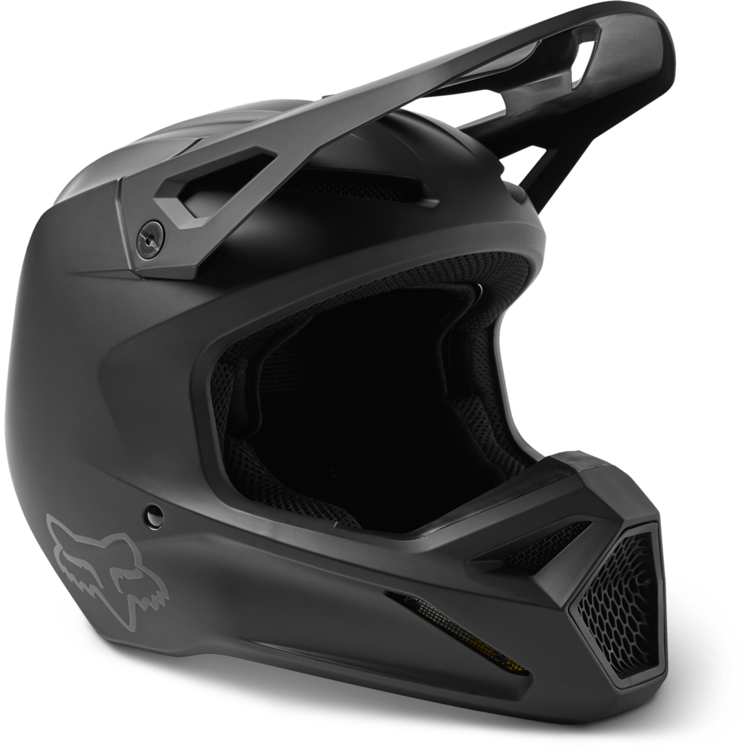 YTH V1 MATTE BLACK HLMT DOT/ECE [MT BLK] YM