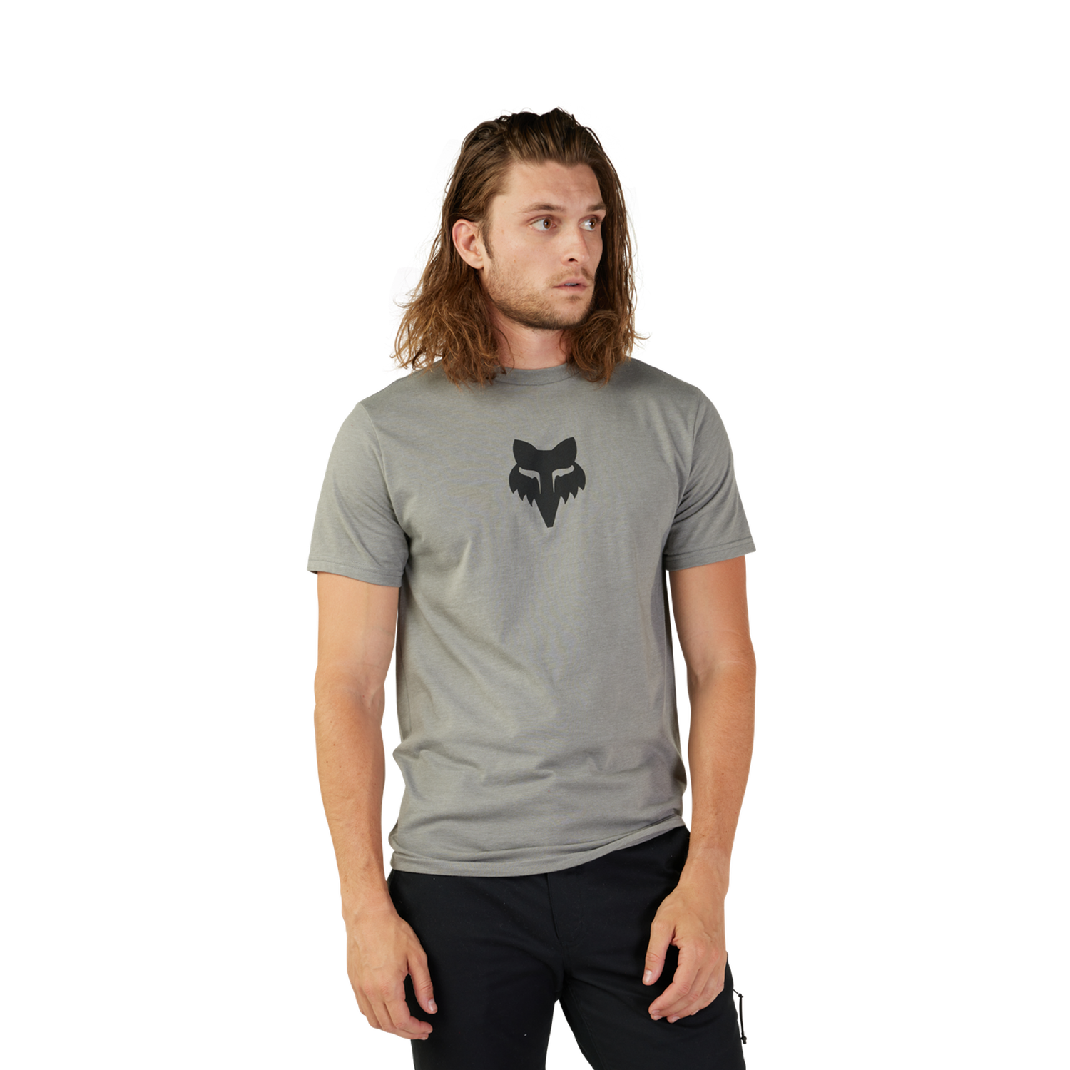 Premium-T-Shirt Fox Head