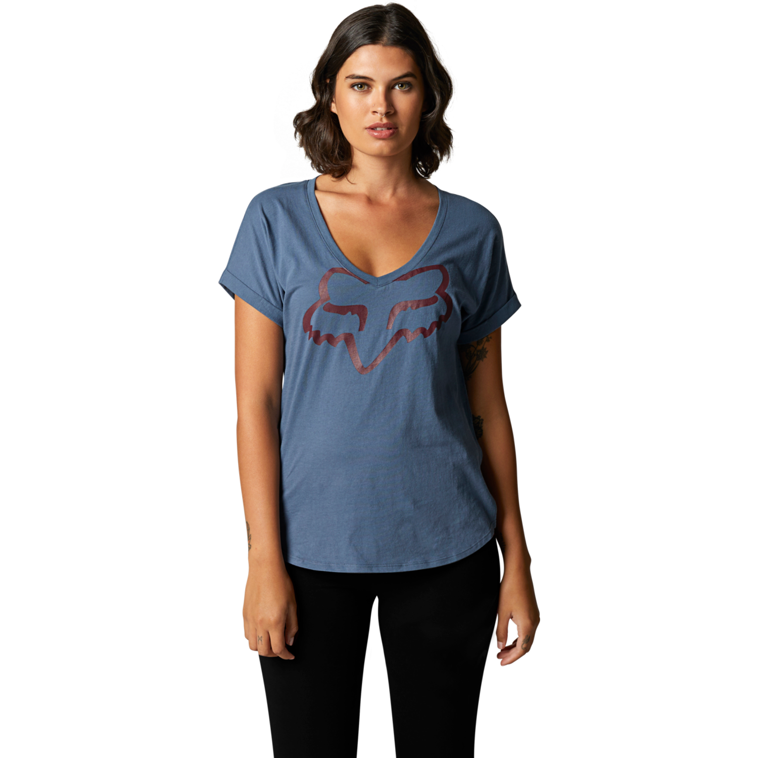 Womens Boundary V-Neck Tee