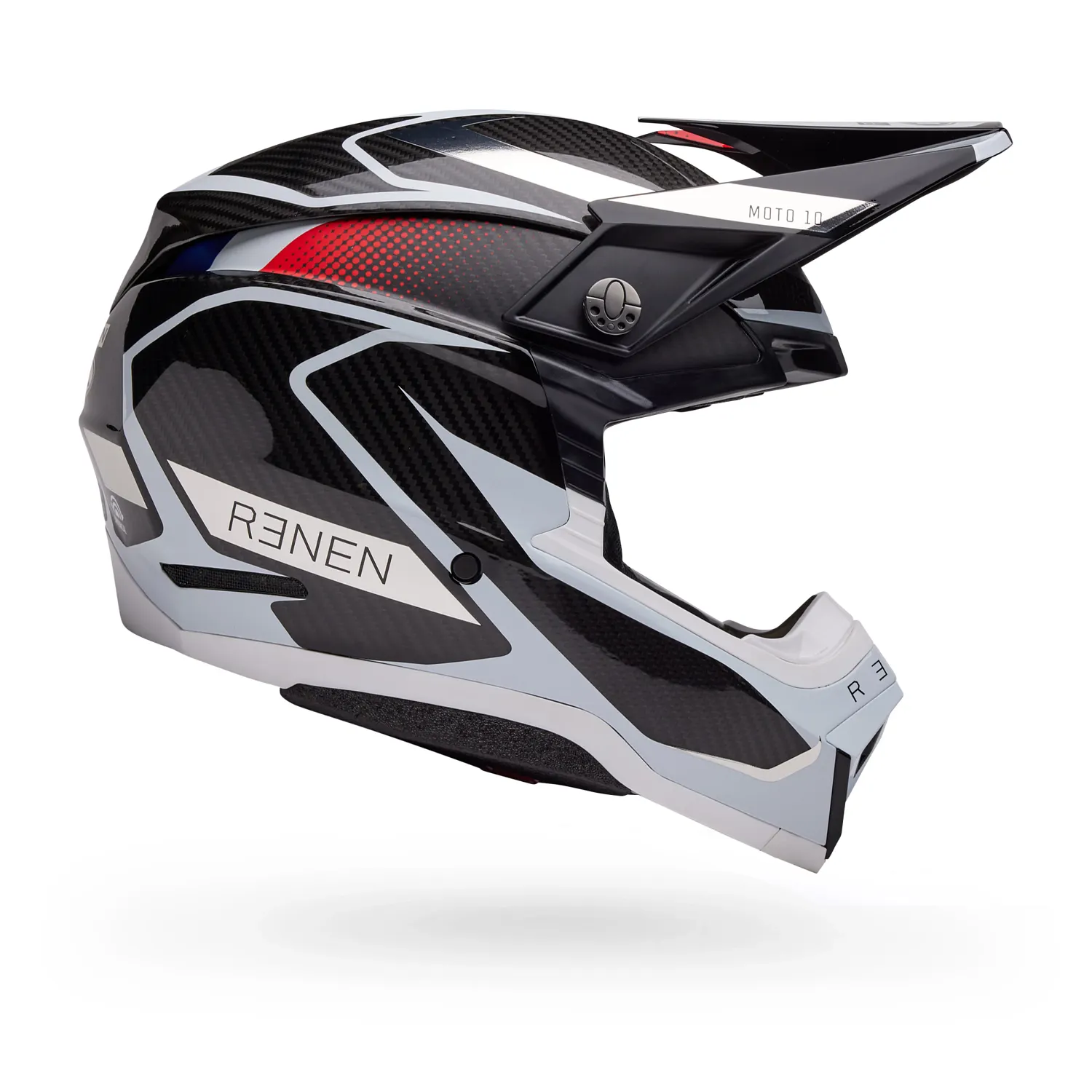 PS MOTO-10 SPHR RN RAYCON M/G BK/WH M