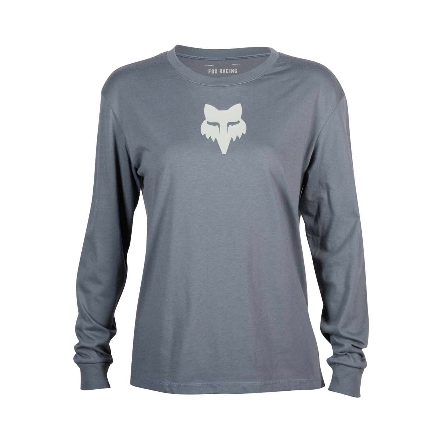 Womens Fox Head Long Sleeve Basic Tee