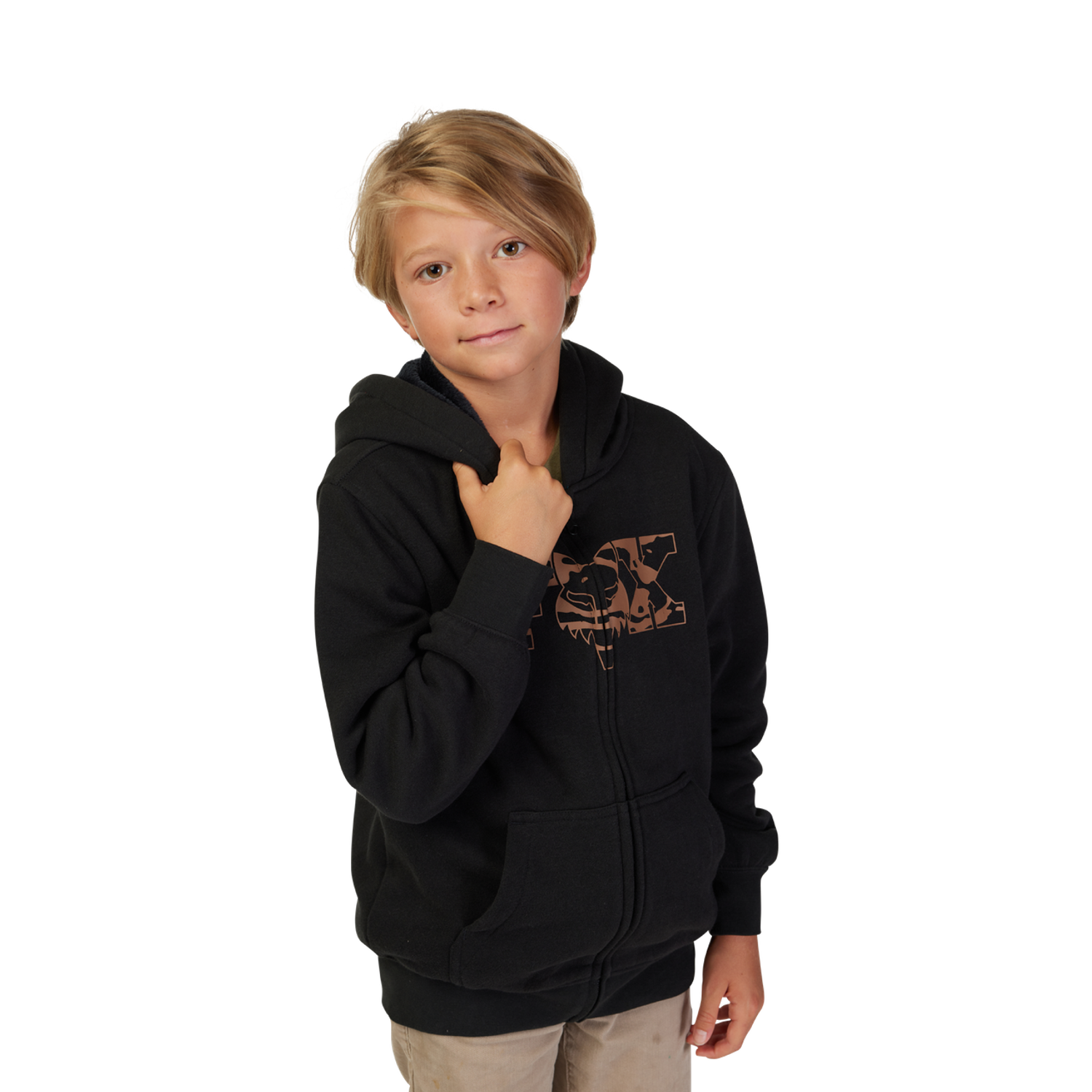 YTH CIENEGA SASQUATCH FLC ZIP [BLK] YM