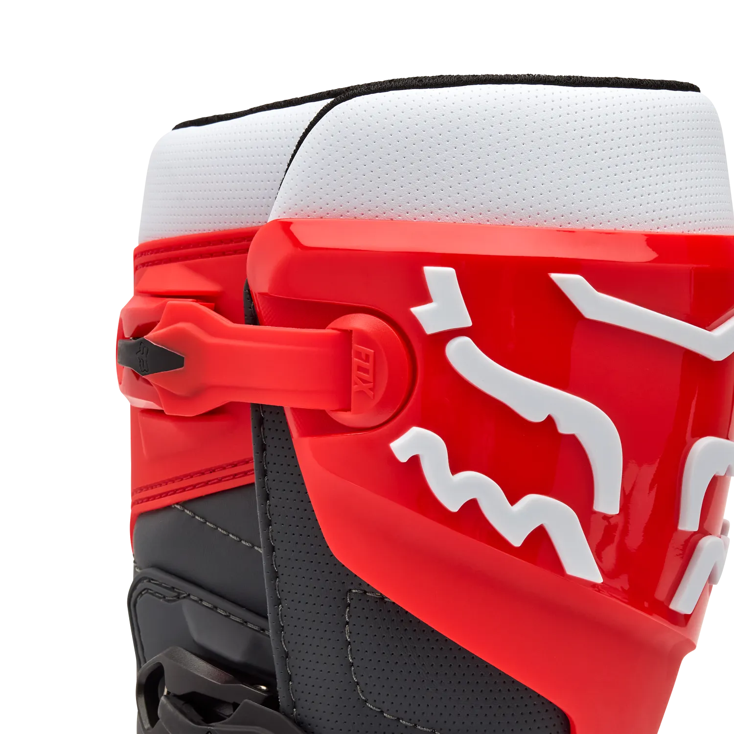 COMP BOOT [WHT/FLO RED] 8