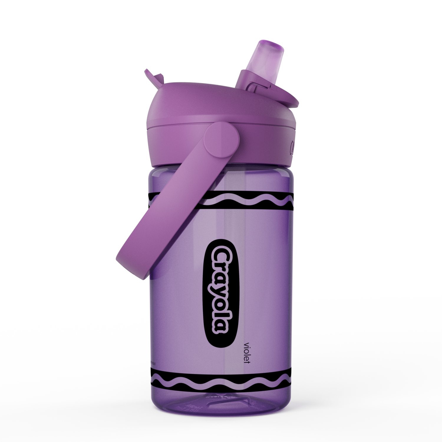Crayola 14oz Flip Straw, Violet