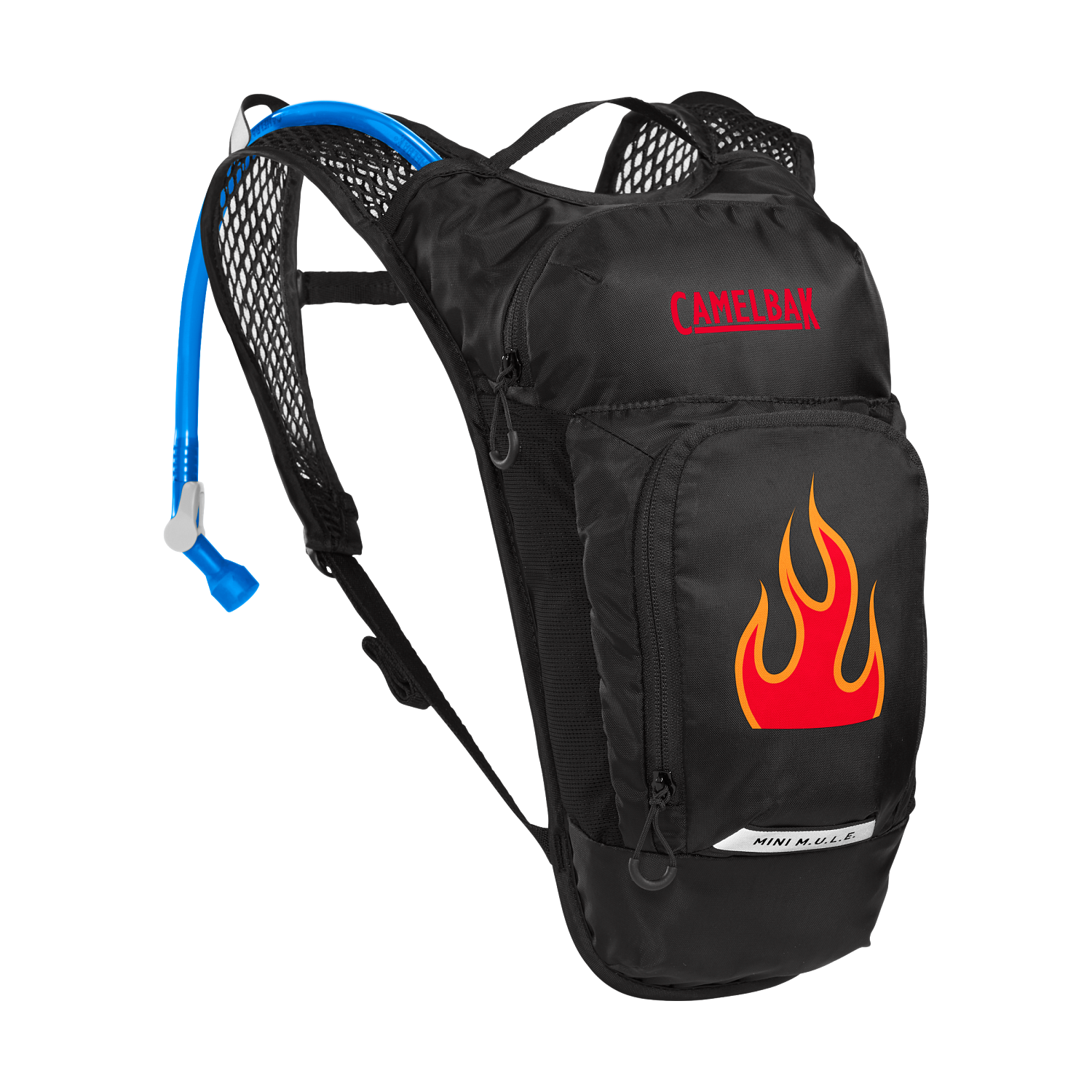 Mini M.U.L.E. 50oz, Black/Flames