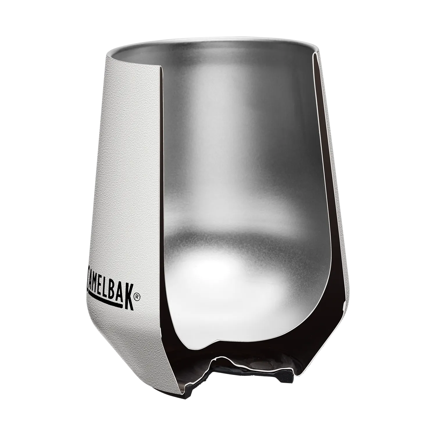 Wine Tumbler, SST Vacuum Insulated, 12oz, White