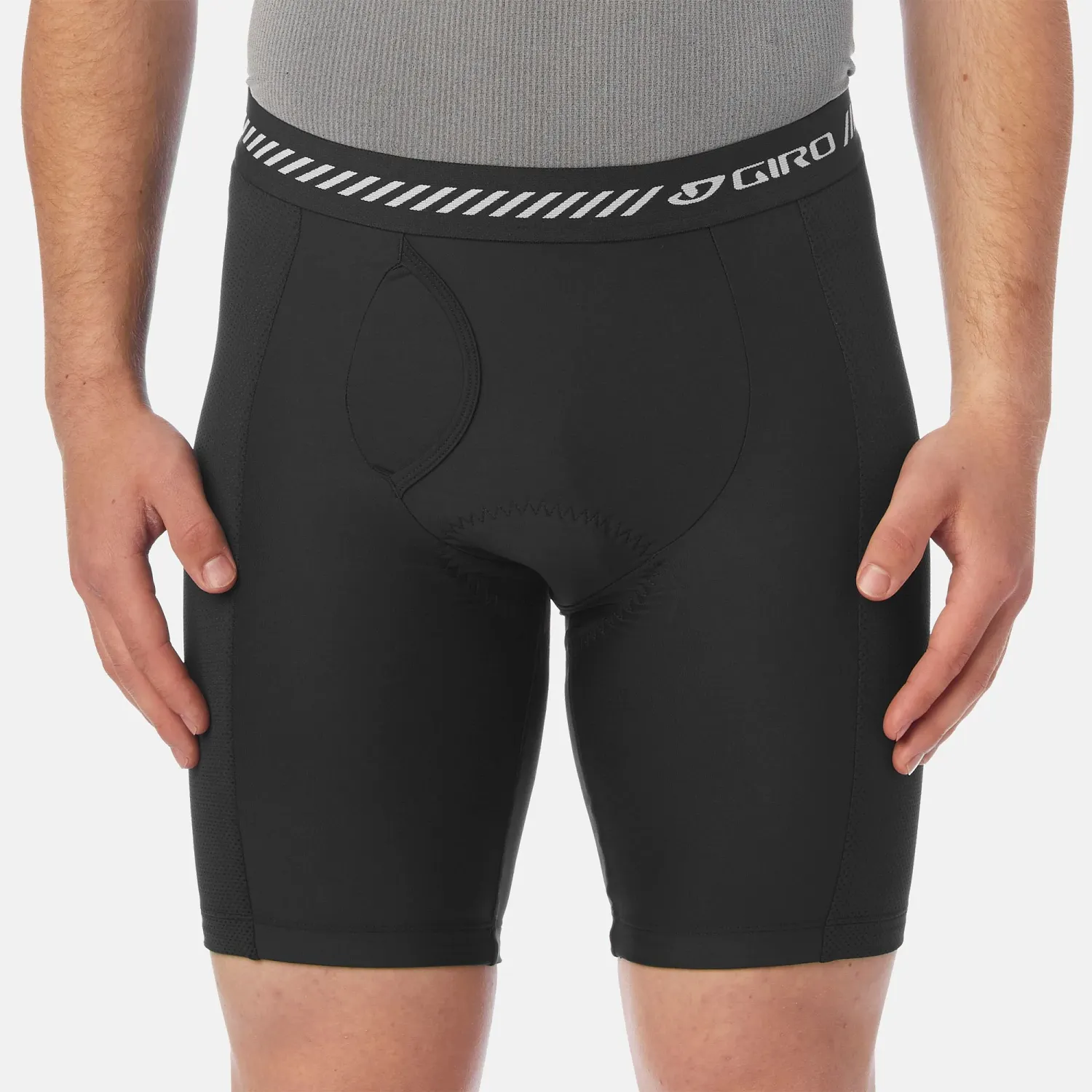 GA M ARC SHORT W LINER BLK 34- WOP
