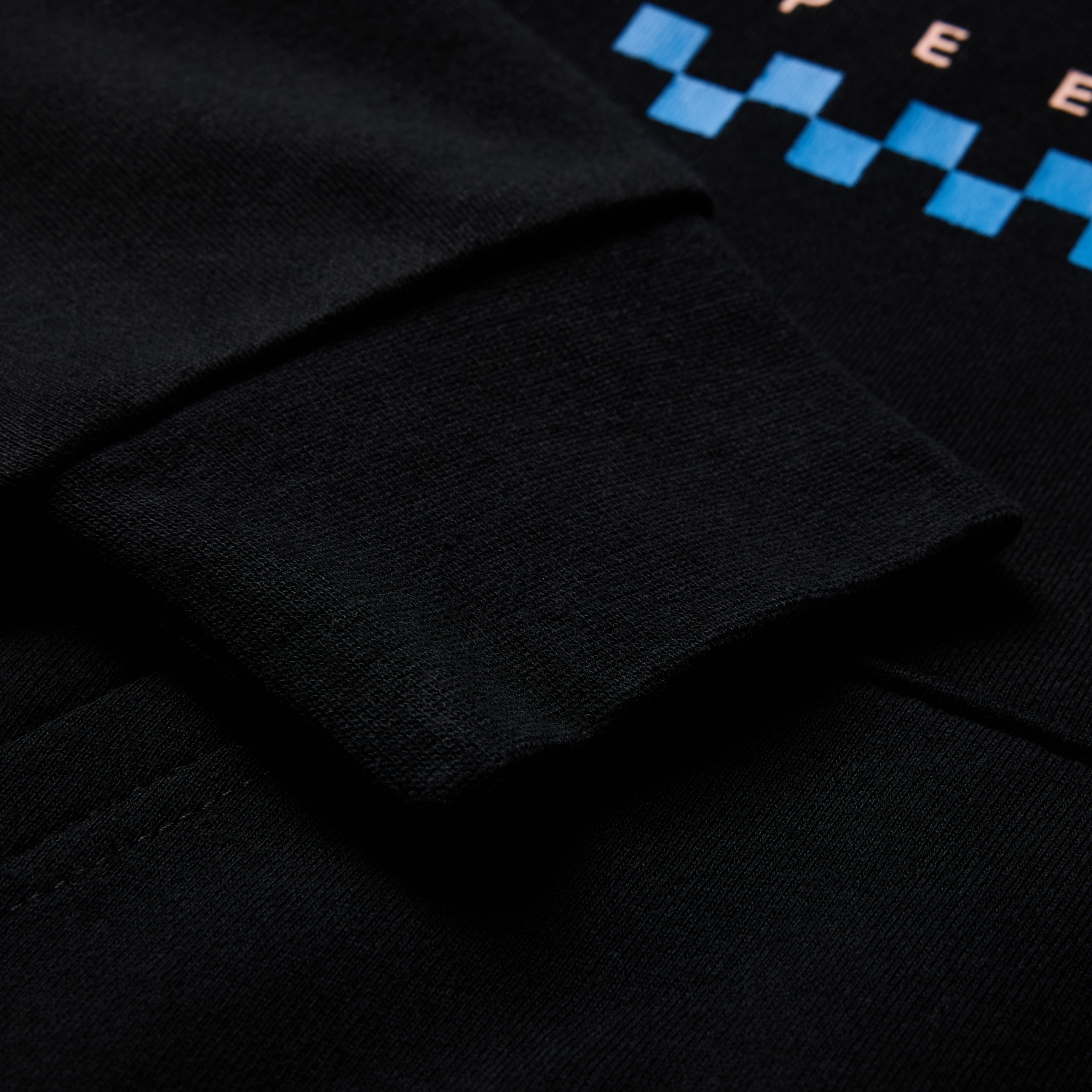 Womens Checker Fleece Pullover
