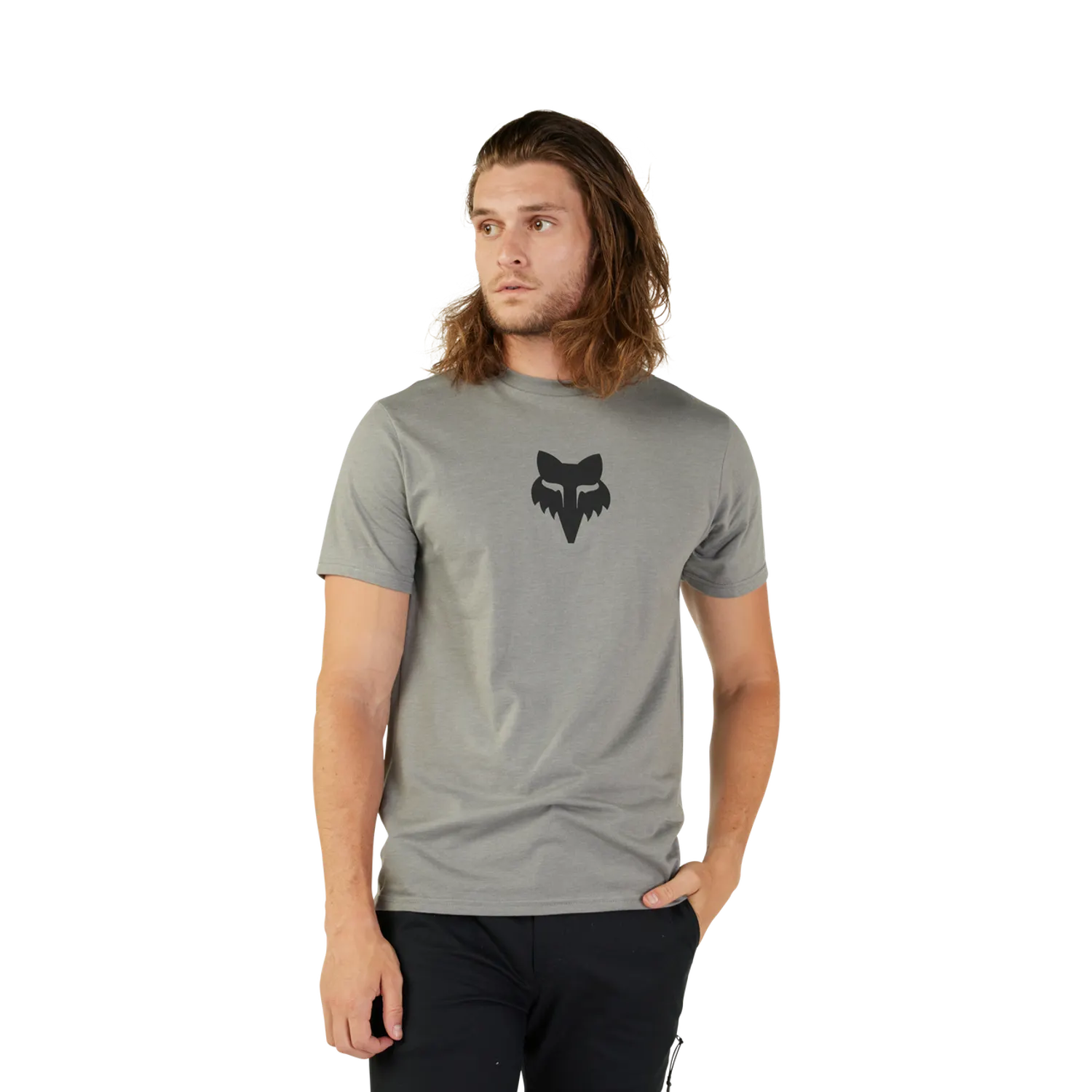Premium-T-Shirt Fox Head