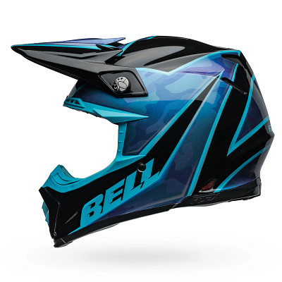 PS MOTO-9S FLEX SPRITE BK/BL L