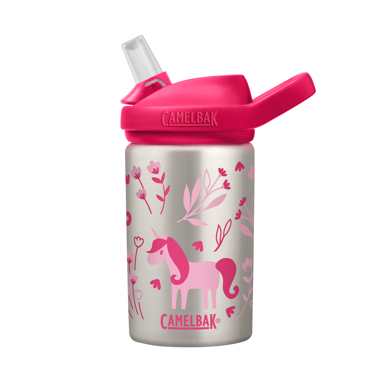 Eddy&reg;+ Kids 14 oz Bottle, Stainless Steel Single Wall