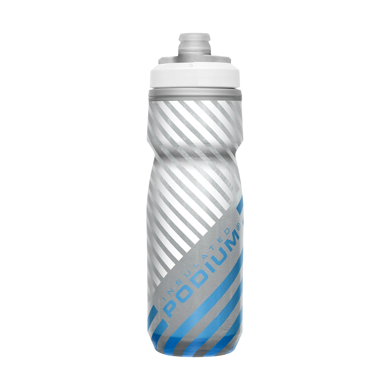 Podium Chill Outdoor 21oz, Grey Blue Stripe