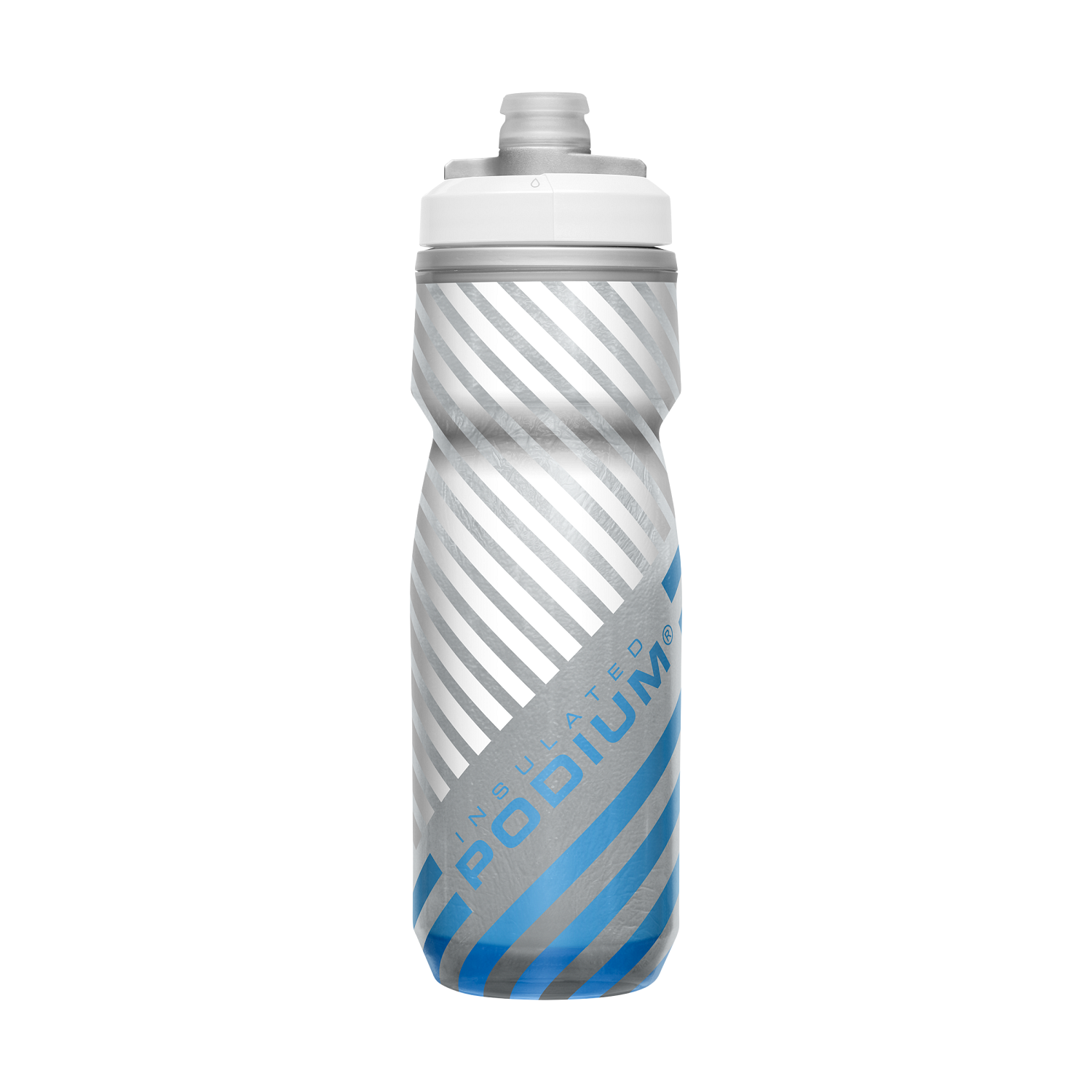 Podium Chill Outdoor 21oz, Grey Blue Stripe