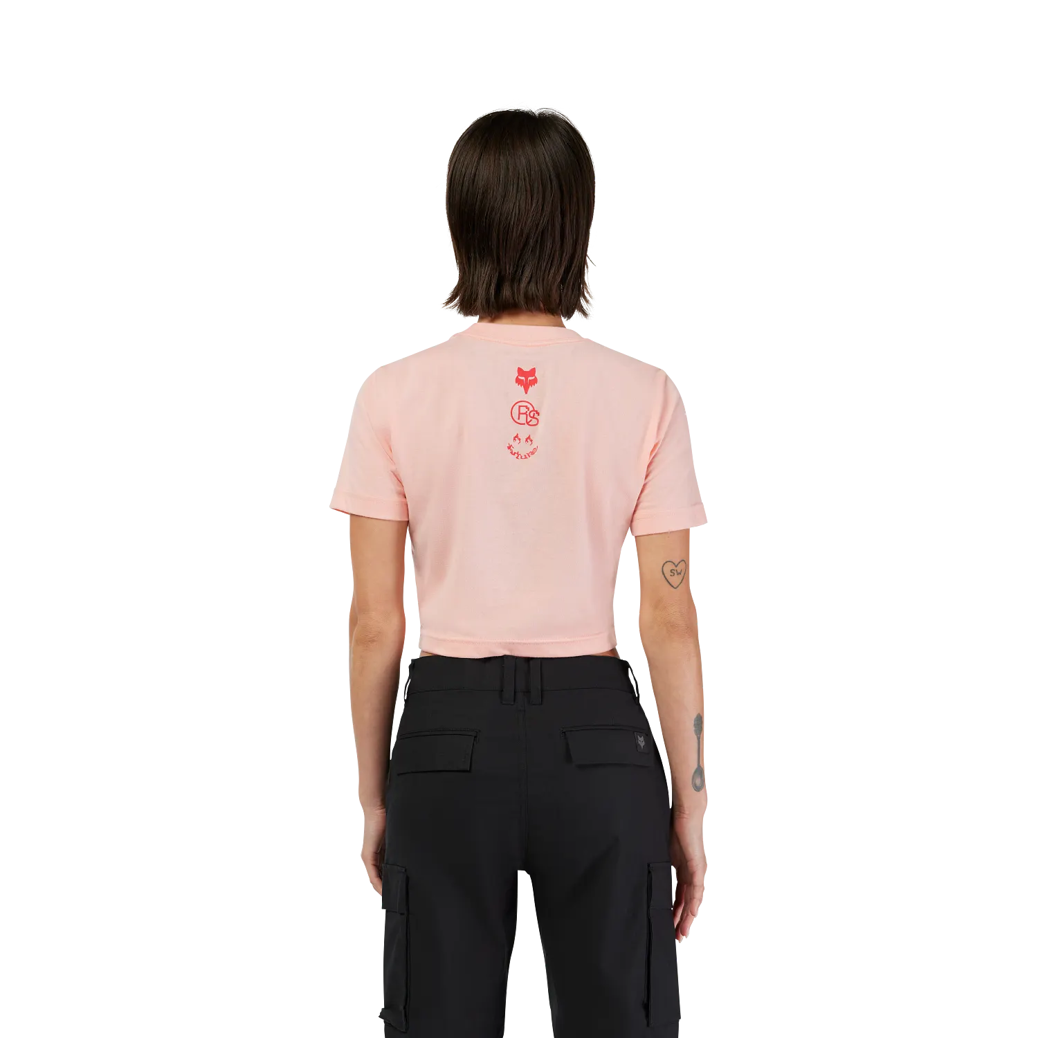 Womens Fox x Honda Baby Tee