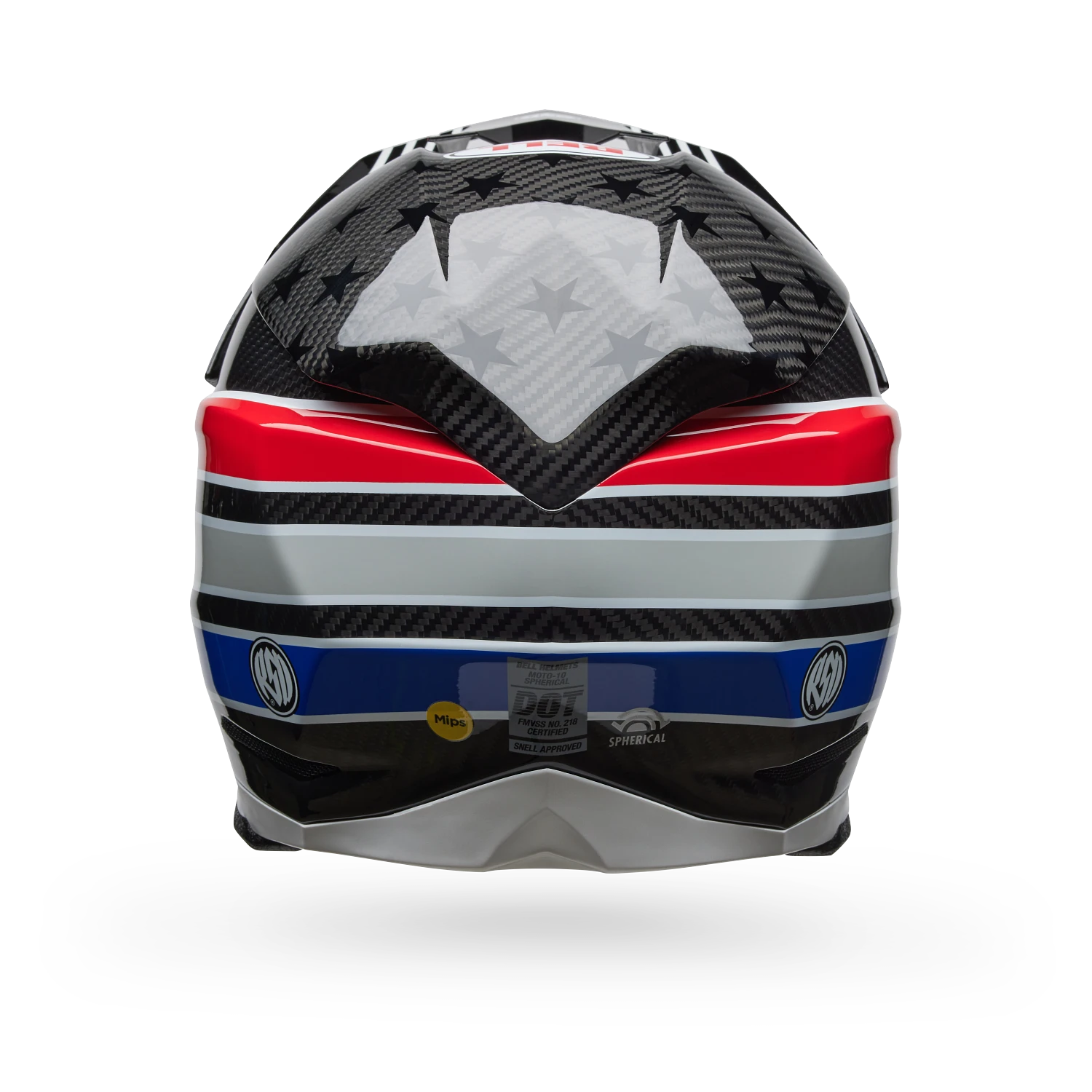 MOTO-10 SPHR RSD OGLRY ECE [WHT/RD/BLU] S