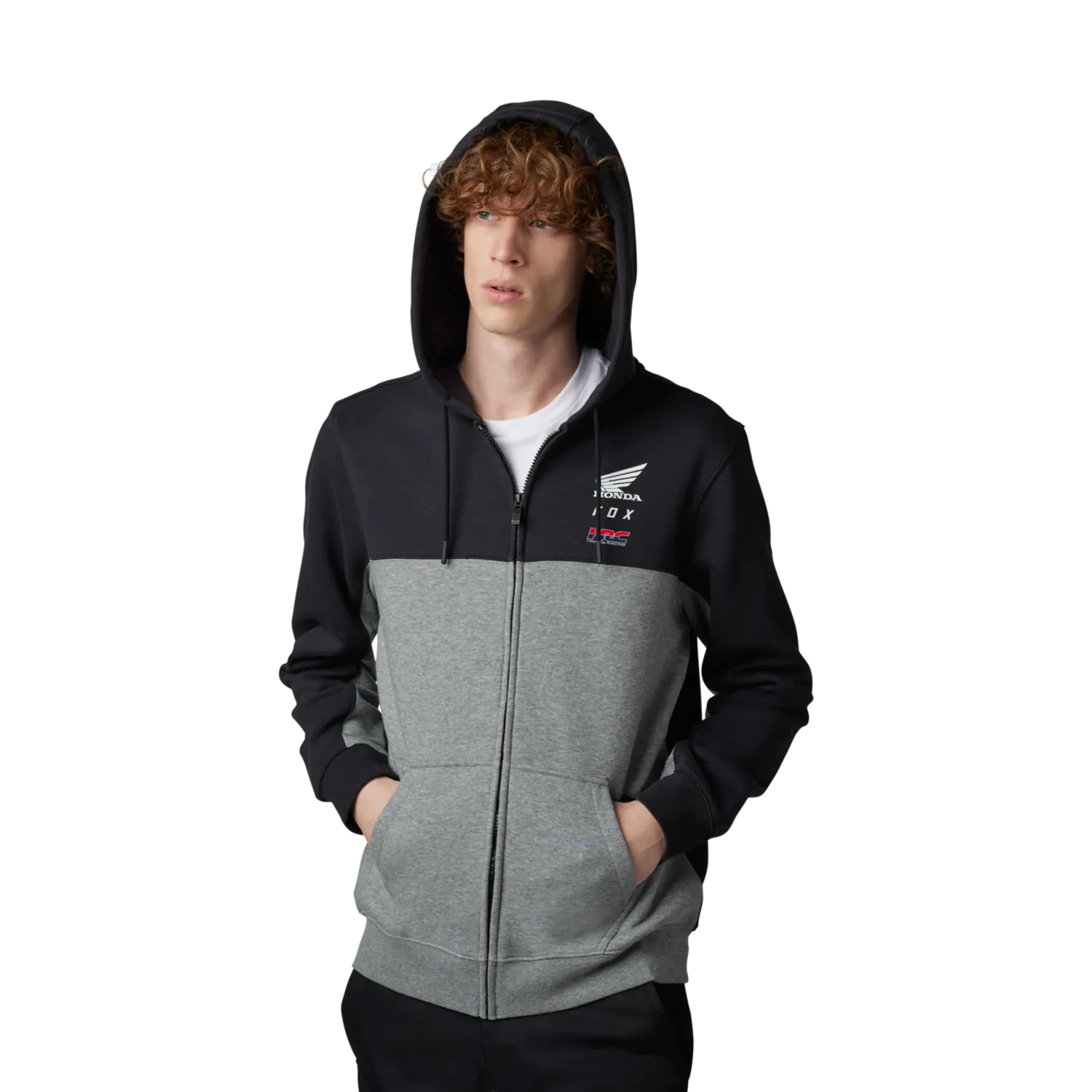 Sudadera con Capucha y cremallera Fox X Honda