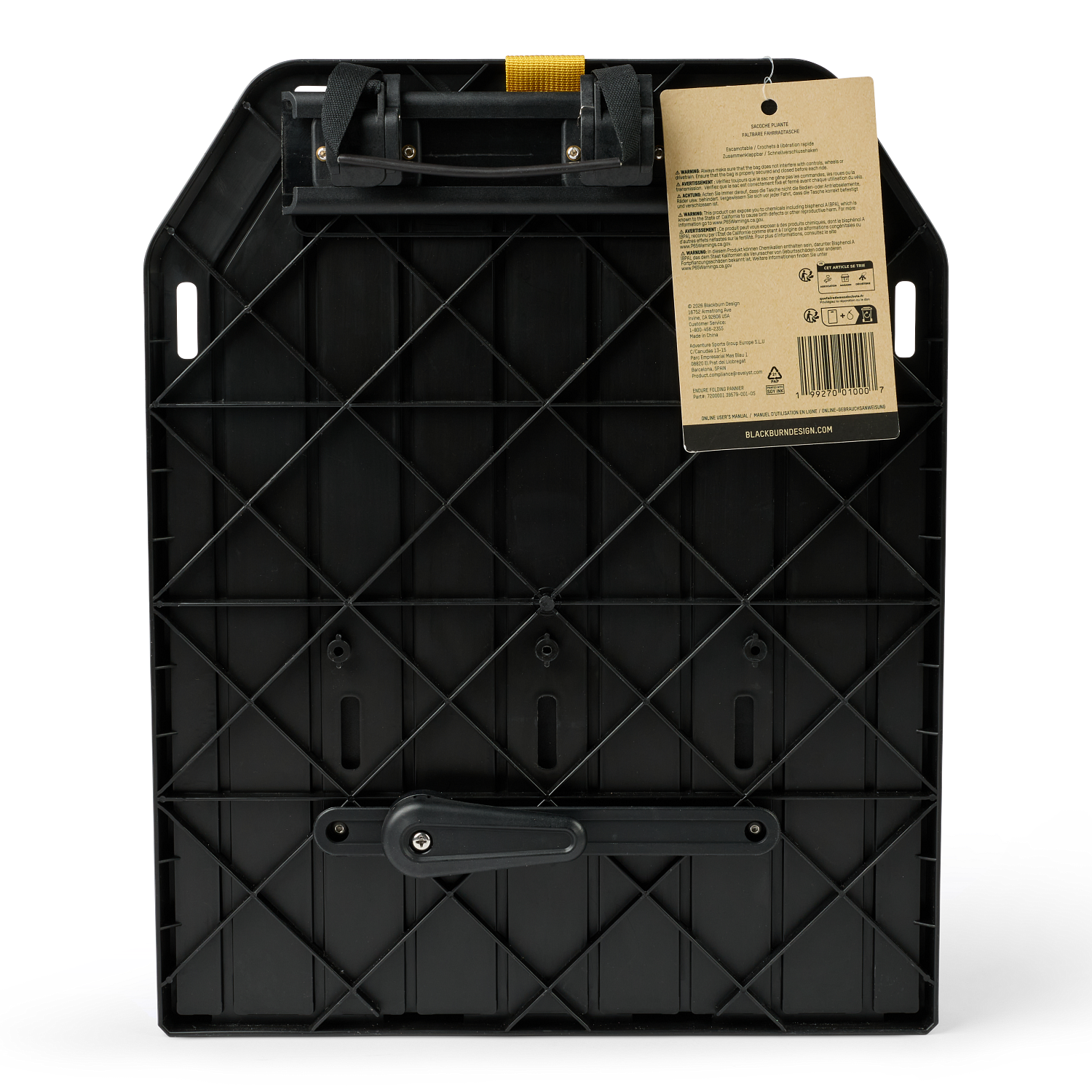 ENDURE FOLDING PANNIER [BLK]