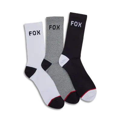 Fox Crew Socks - 3 Pack