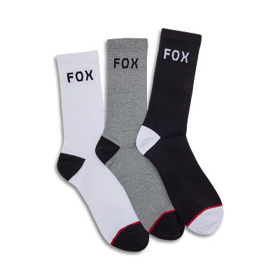 Fox Crew Socks - 3 Pack